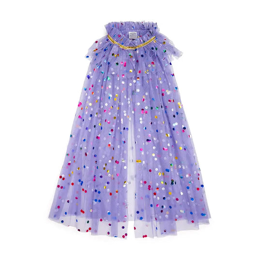 Lavender Confetti Cape