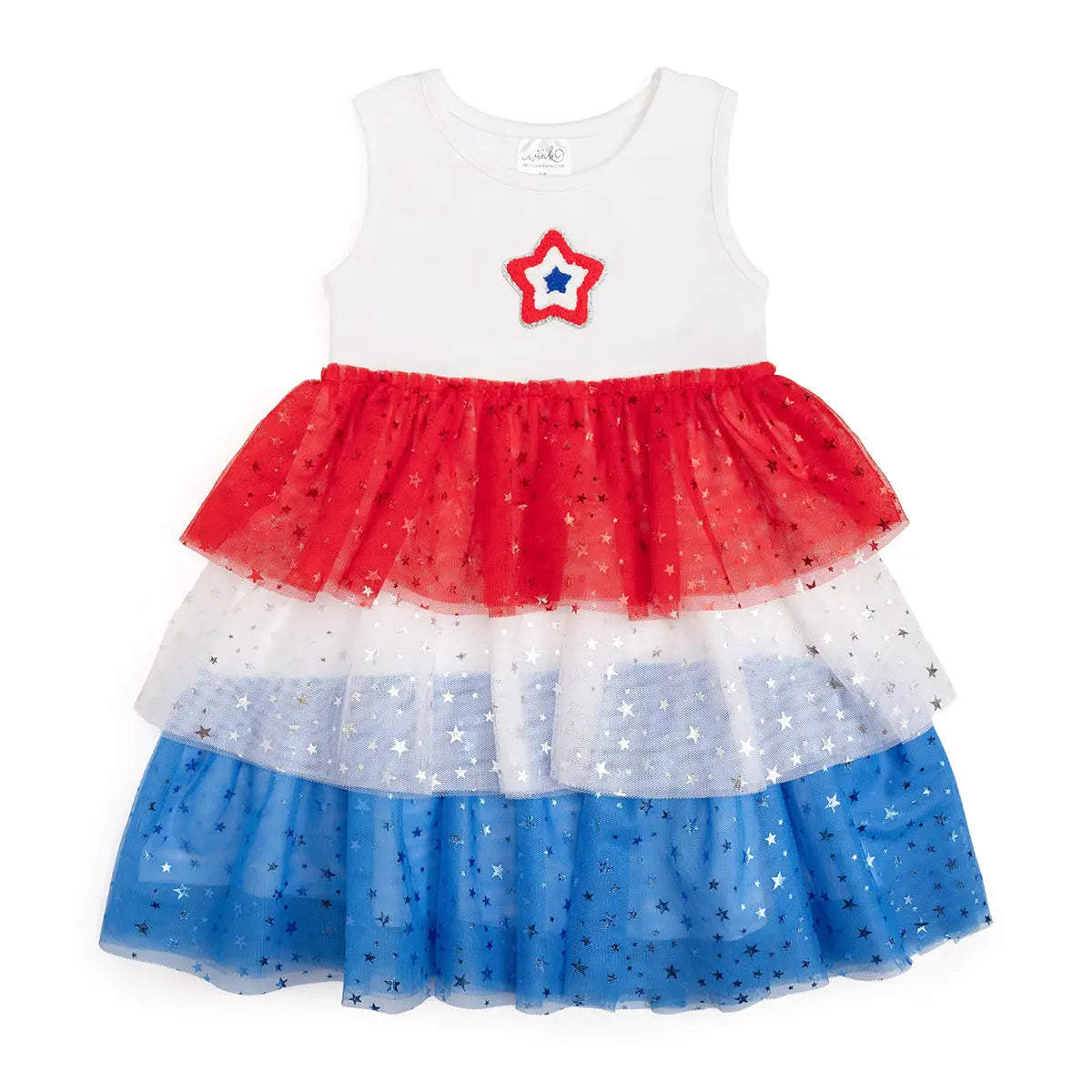 Patriotic Star Tutu Dress