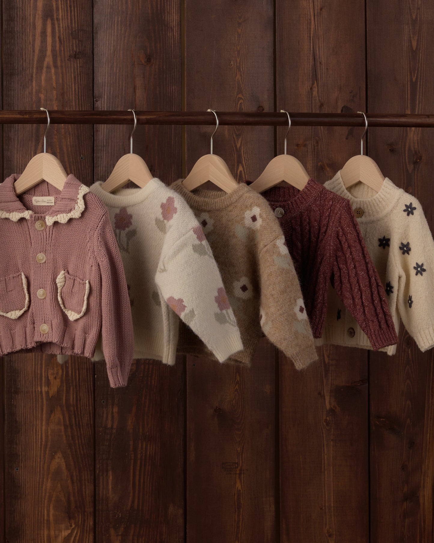 Ivory Flower Aspen Sweater