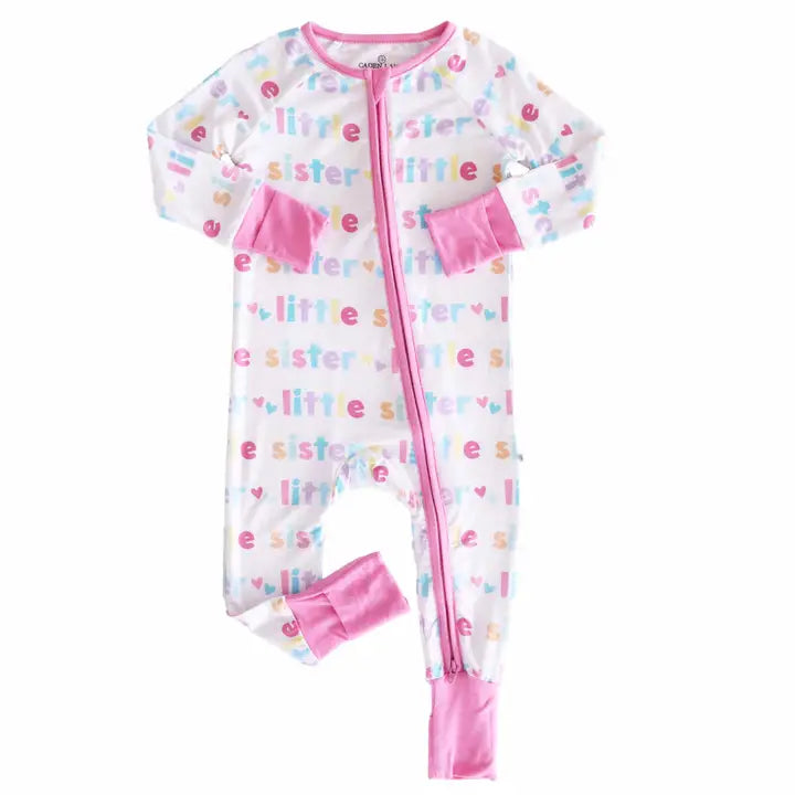 Little Sister Convertible Zip Romper