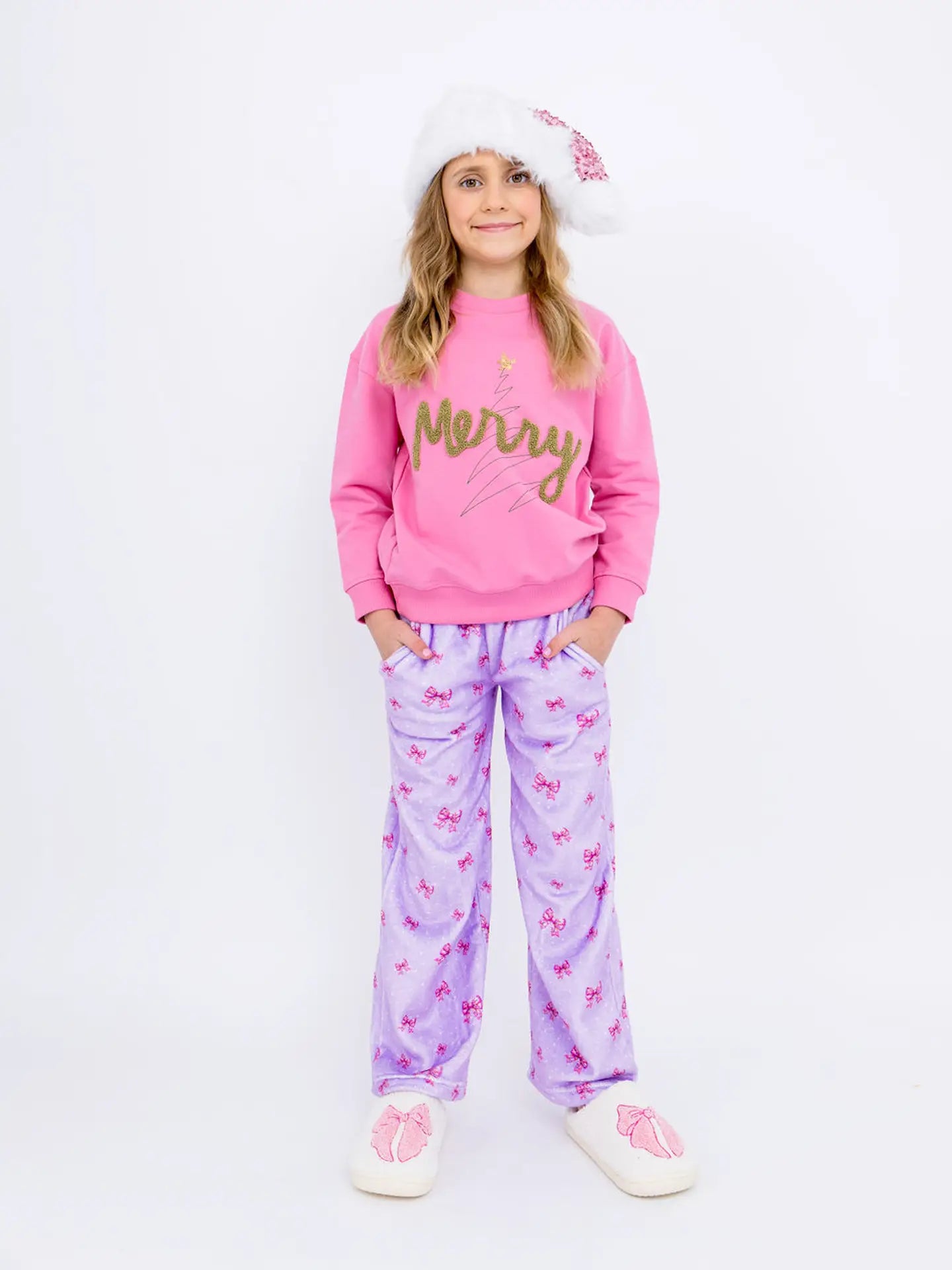 Holiday Bows Cozy Pant