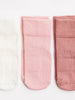 Pink Trio Non-Slip Socks