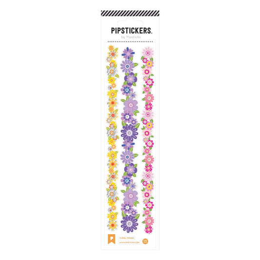 Floral Fringes Sticker Sheet