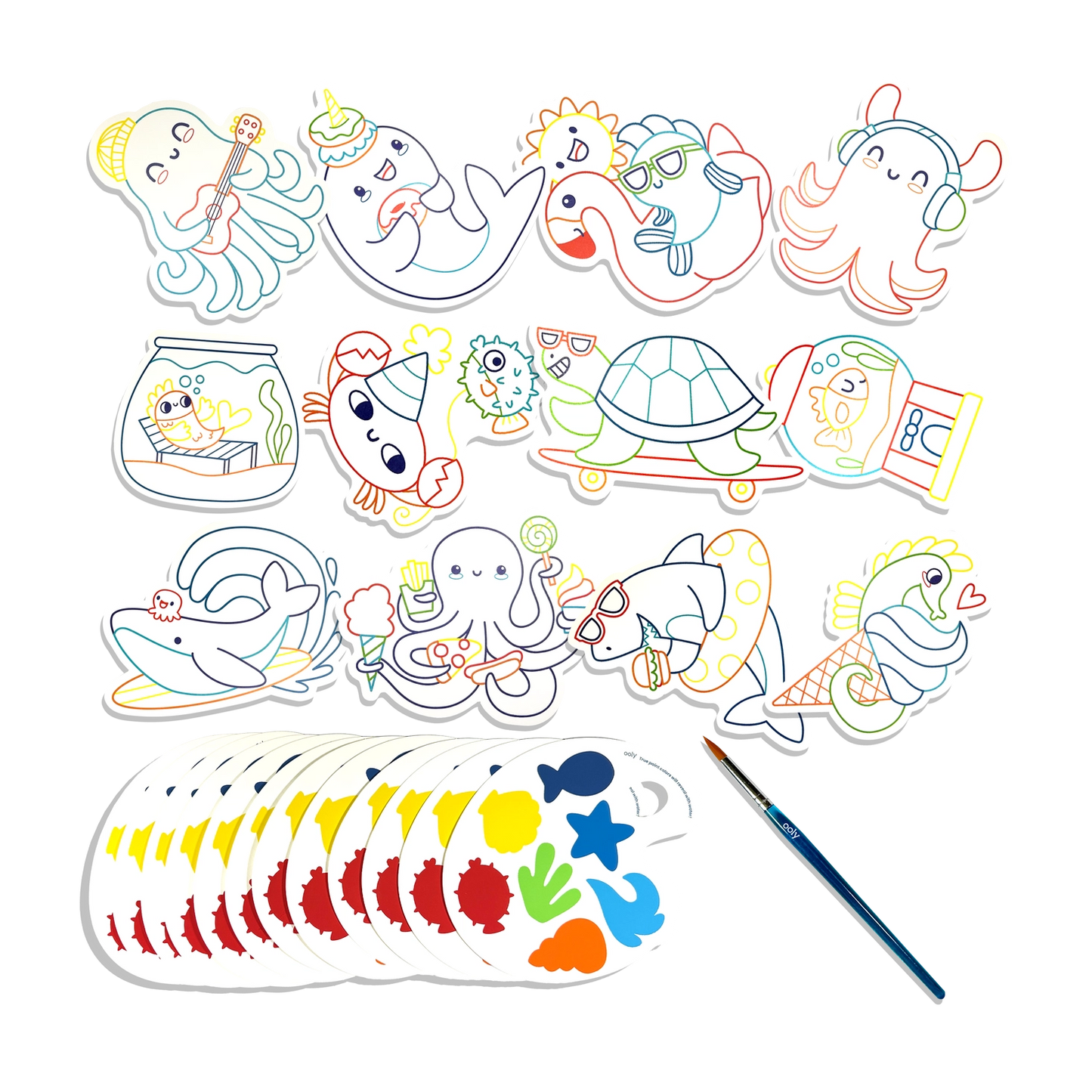 Ocean Pals Playful Painters