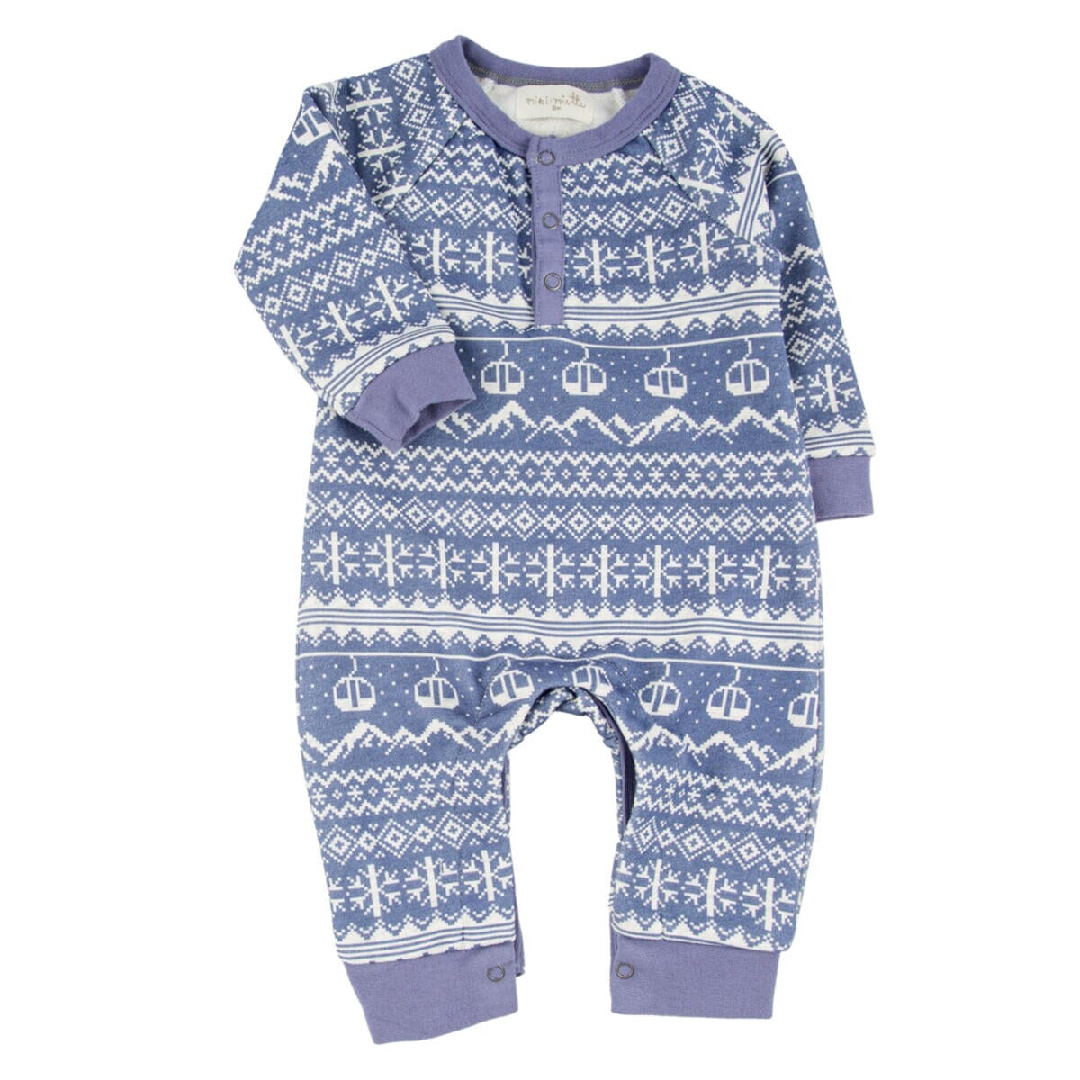 Fair Isle Bailey Romper 130 BABY BOYS/NEUTRAL APPAREL MIKI MIETTE 6m 