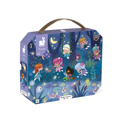 Fairies & Waterlilies Puzzle 196 TOYS CHILD Janod Toys 