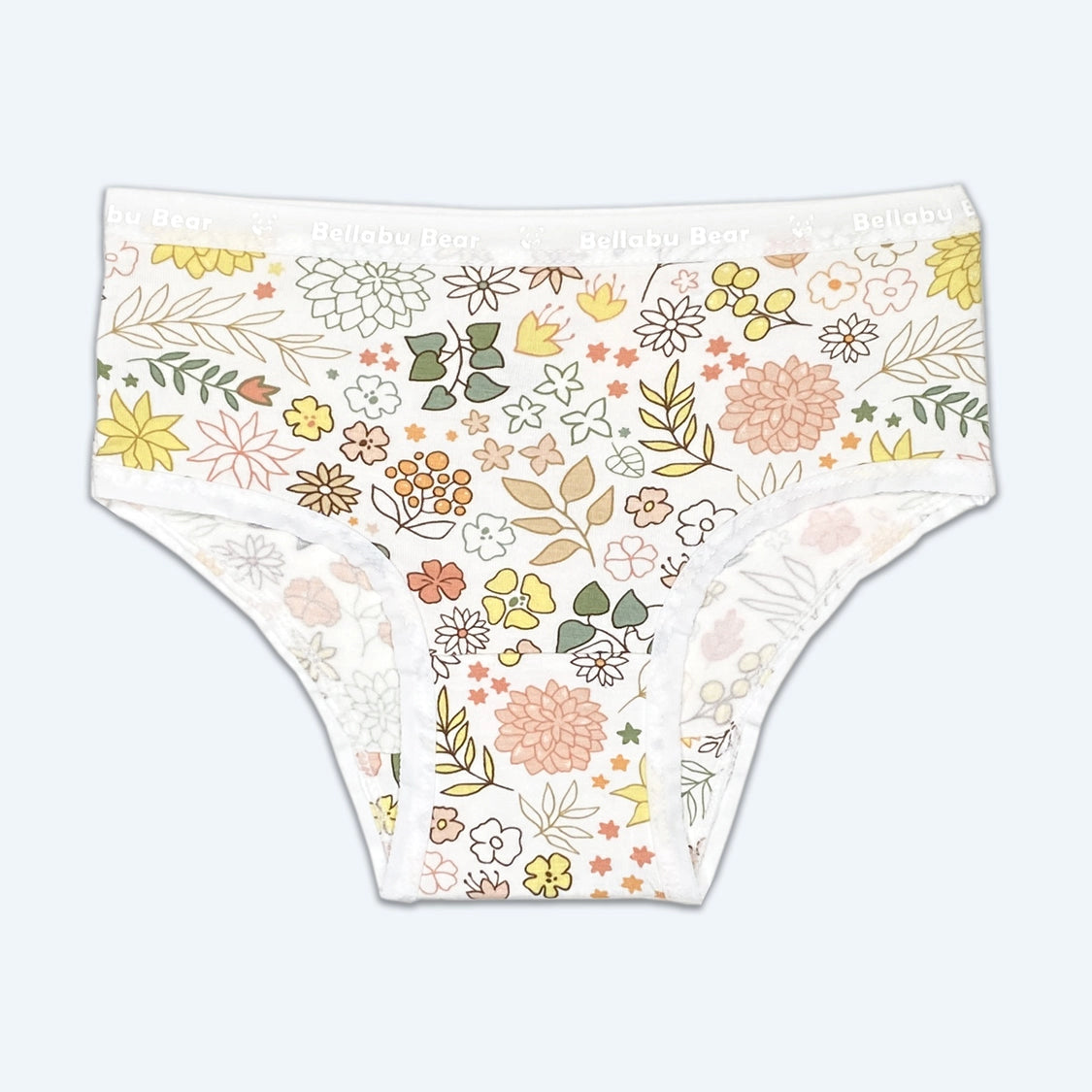 Fall Floral Bamboo Underwear 150 GIRLS APPAREL 2-8 Bellabu Bear 2/3 