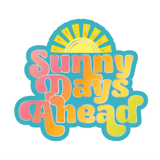 Sunny Days Ahead Vinyl Sticker