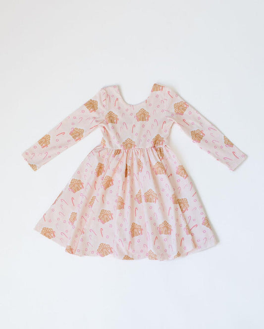 Gingerbread Gwendolyn Dress 150 GIRLS APPAREL 2-8 Ollie Jay 2 