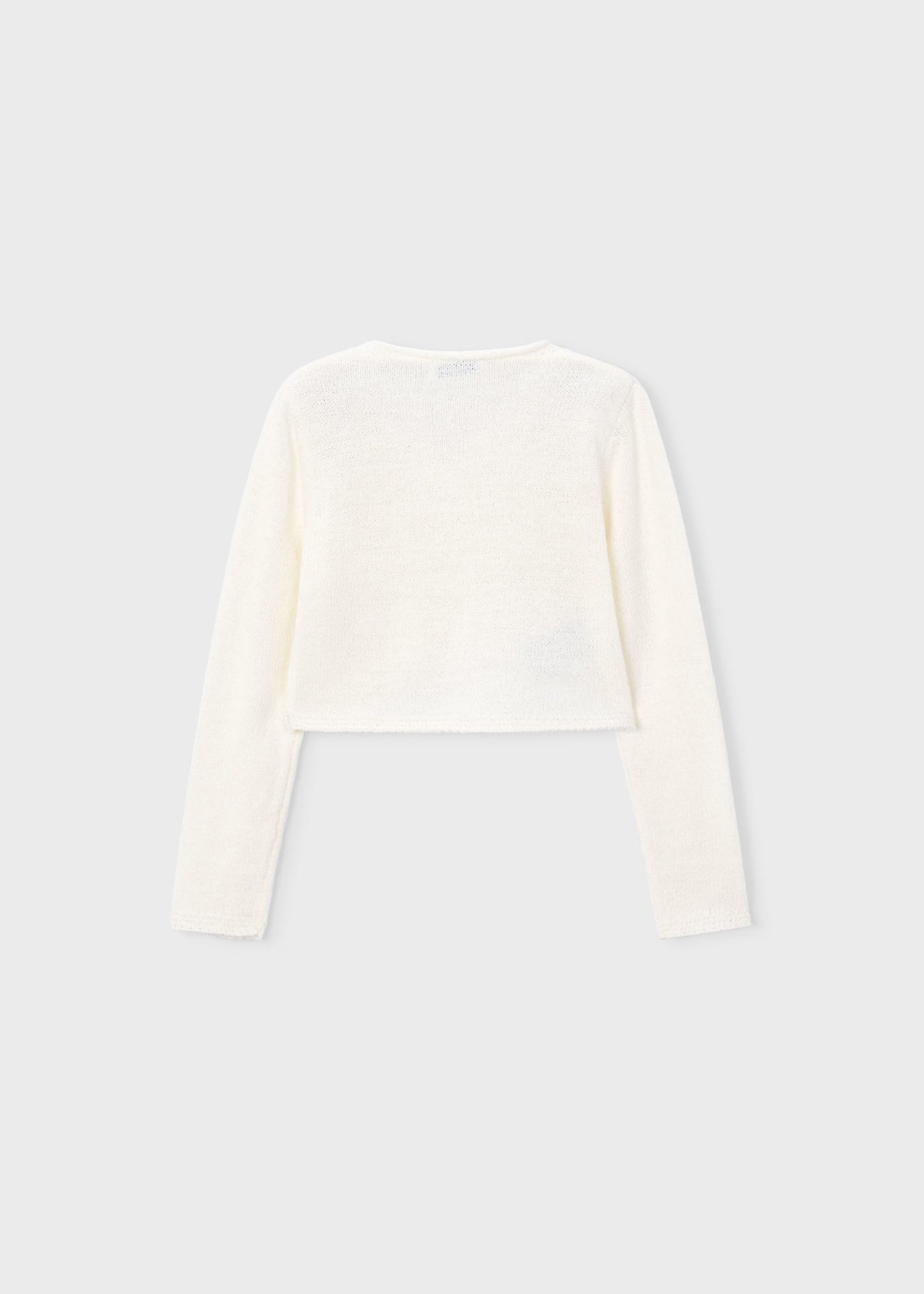 Natural One Button Cardigan