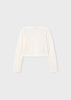 Natural One Button Cardigan