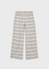 Multi Stripe Crochet Pants