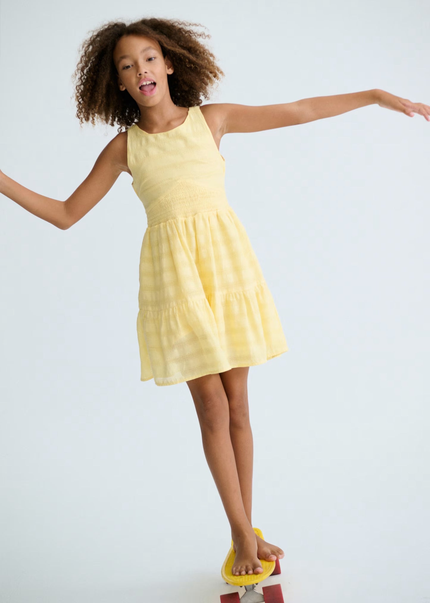Yellow Tank Dress