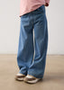 Wide Leg Chambray Pants