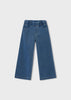 Wide Leg Chambray Pants
