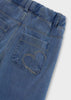 Wide Leg Chambray Pants