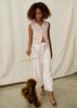 Linen Striped Pants