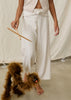 Linen Striped Pants