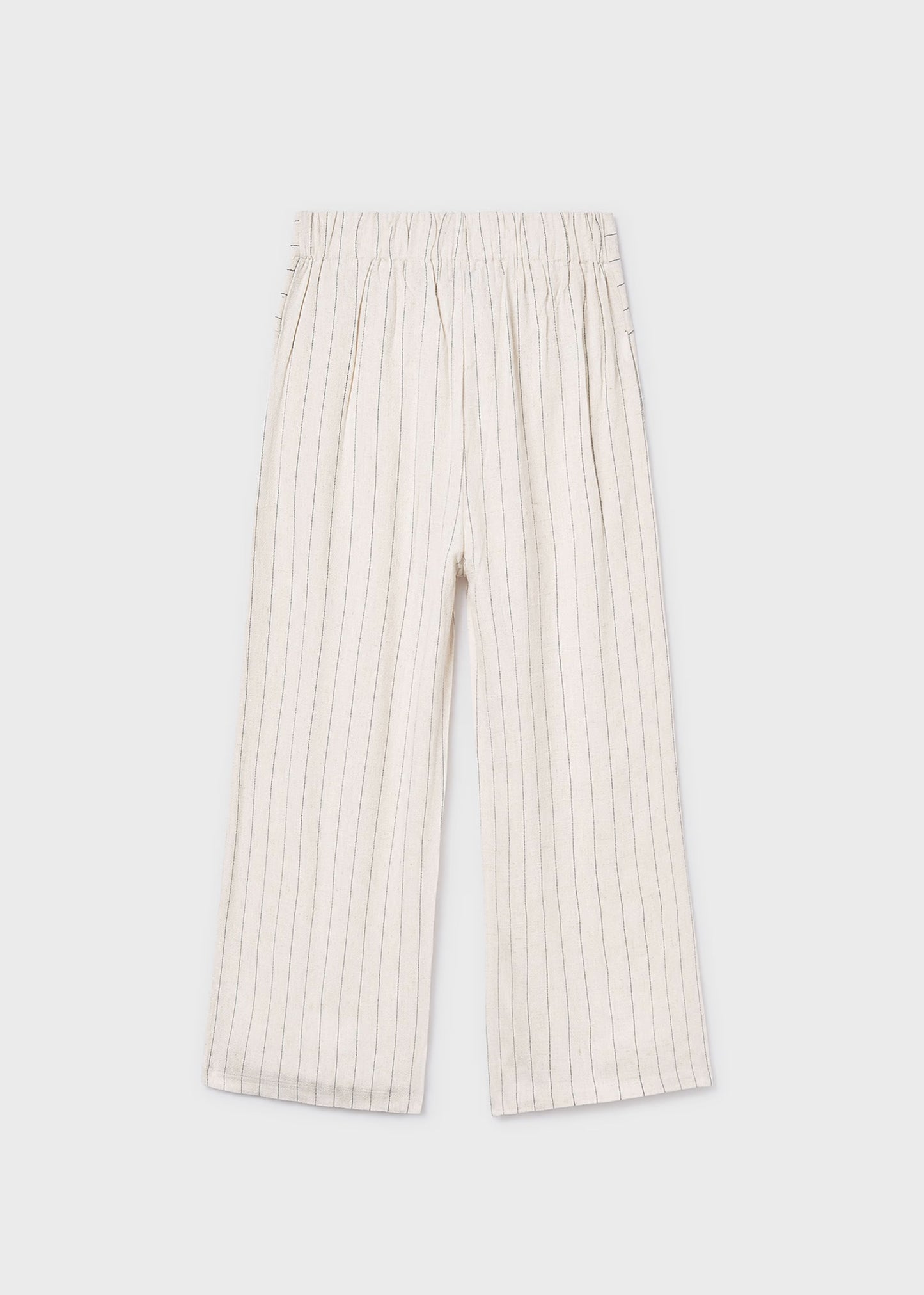 Linen Striped Pants
