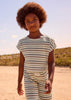 Striped Crochet Top