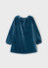 Ocean Sparkle Velour Dress