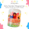 Girly Garden Magical Dough Jar 196 TOYS CHILD The Dough House 