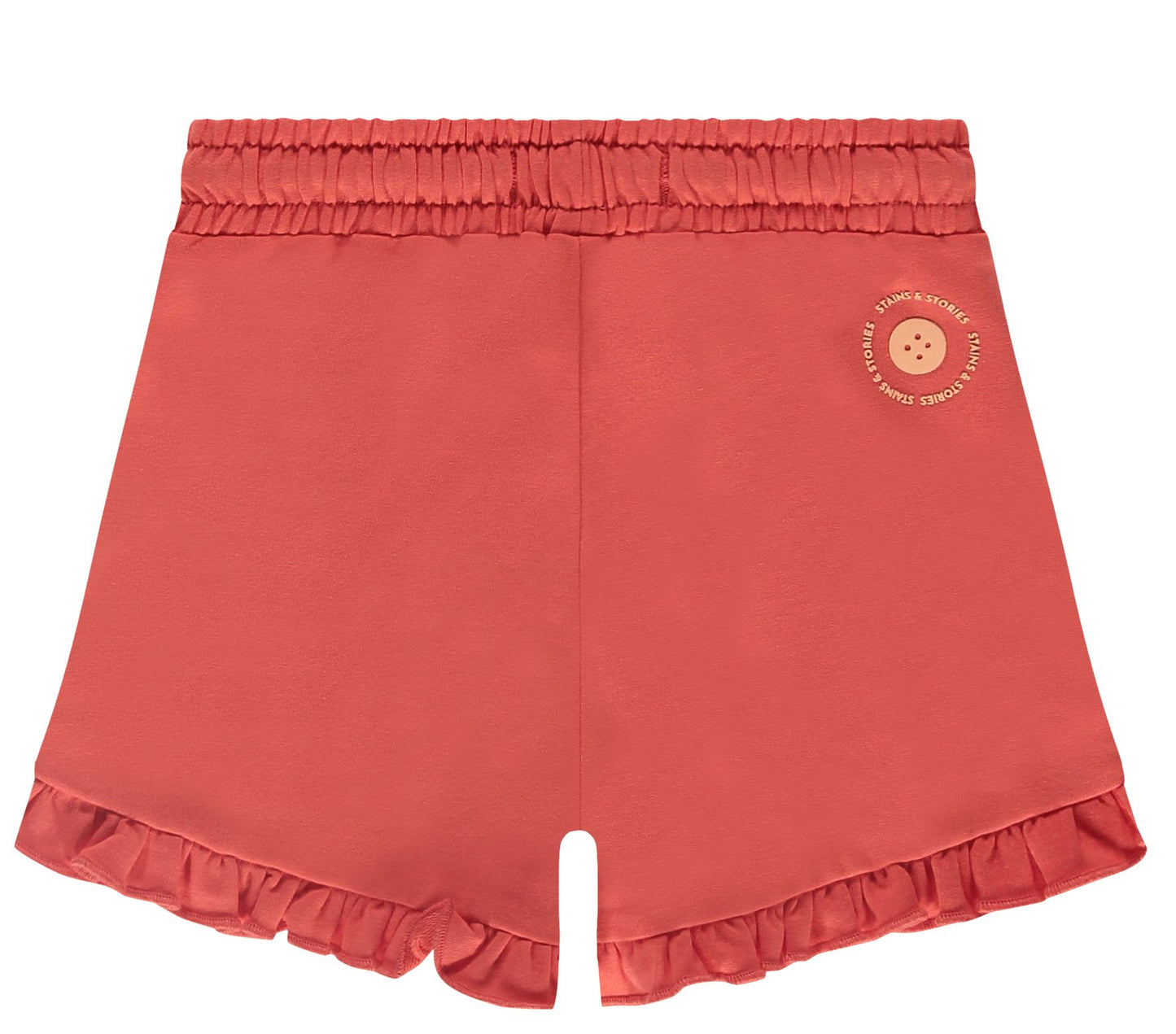 Grapefruit Drawstring Shorts 150 GIRLS APPAREL 2-8 Stains and Stories 