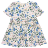 Melon Daisy Floral Raquel Dress