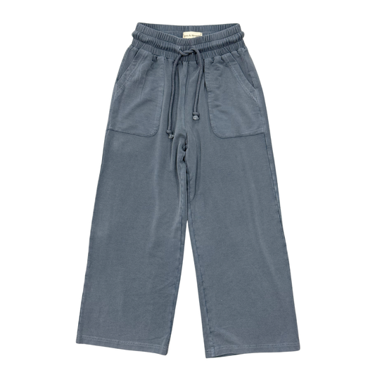 Grey Acid Wash Comfy Pant, Avery & Alexander tween girls comfy pants, sizes 7-16