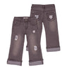 Grey Sequin Patch Jeans 150 GIRLS APPAREL 2-8 EMC 2 