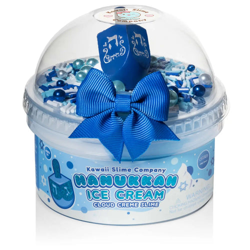 Hanukkah Ice Cream Cloud Slime 196 TOYS CHILD Kawaii Slime Company 