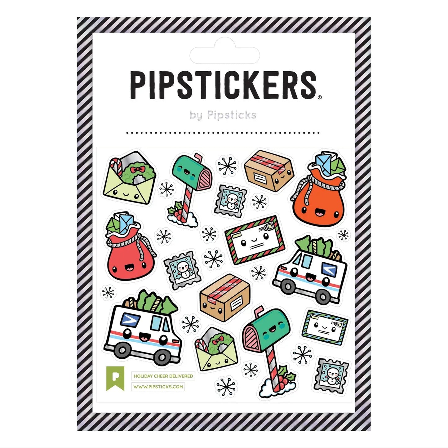 Holiday Cheer Delivered Sticker Sheet 196 TOYS CHILD Pipsticks 
