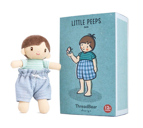 Jack Little Peeps Matchbox Doll 196 TOYS CHILD Threadbear Design 