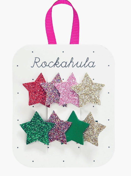 Jolly Glitter Star Clips 110 ACCESSORIES CHILD Rockahula 