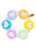 Jumbo Heart & Smiley Face Bracelet 110 ACCESSORIES CHILD Tiny Treats And Zomi Gems 