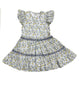 Lavender Floral Twirl Dress