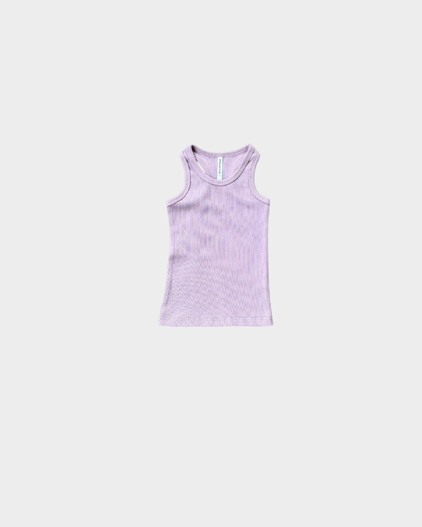Lavender Rib Tank 150 GIRLS APPAREL 2-8 Baby Sprouts 2T 