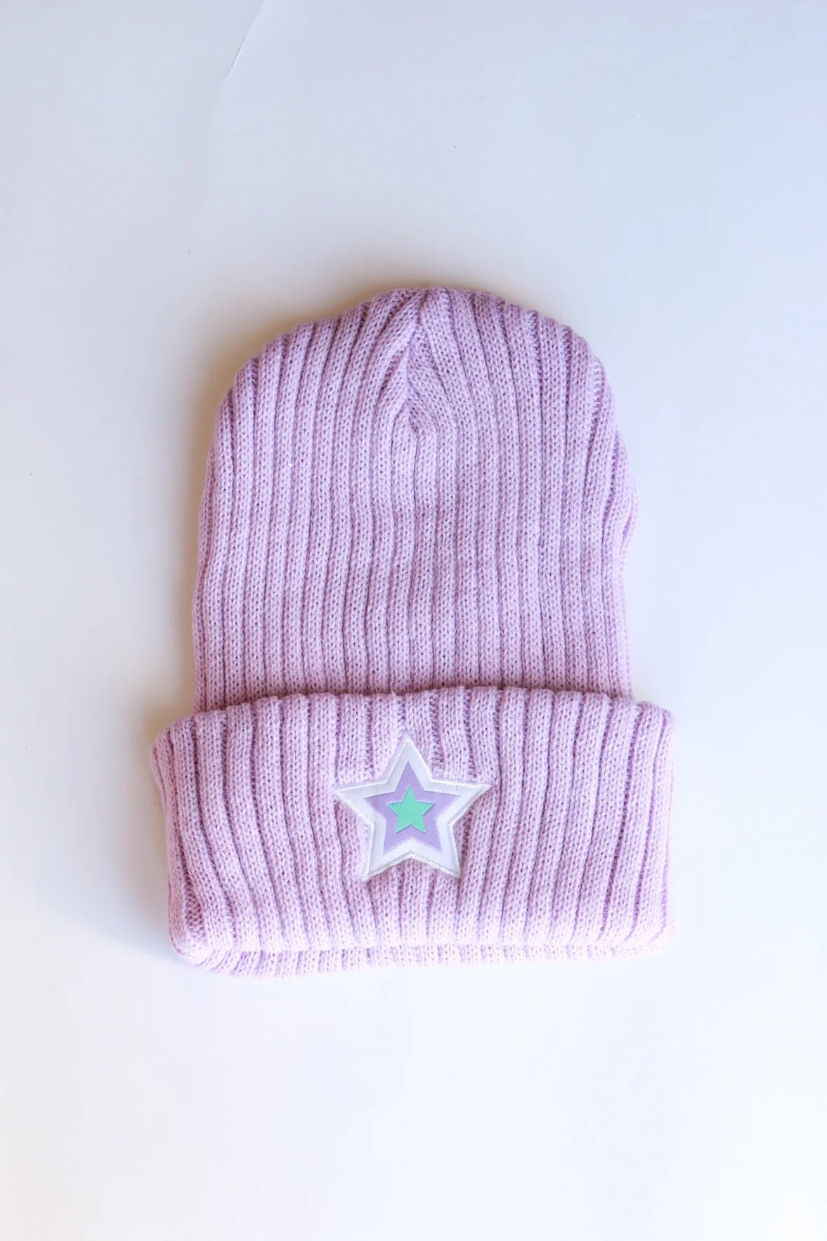 Lavender Star Beanie 110 ACCESSORIES CHILD XOXO by Magpies 