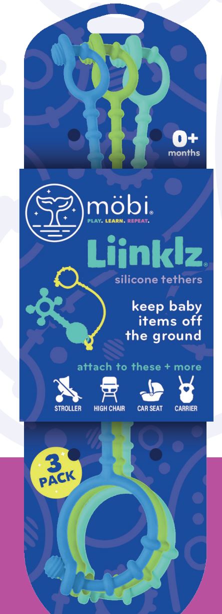 Liinklz Silicone Tethers-Cool 180 BABY GEAR Mobi 