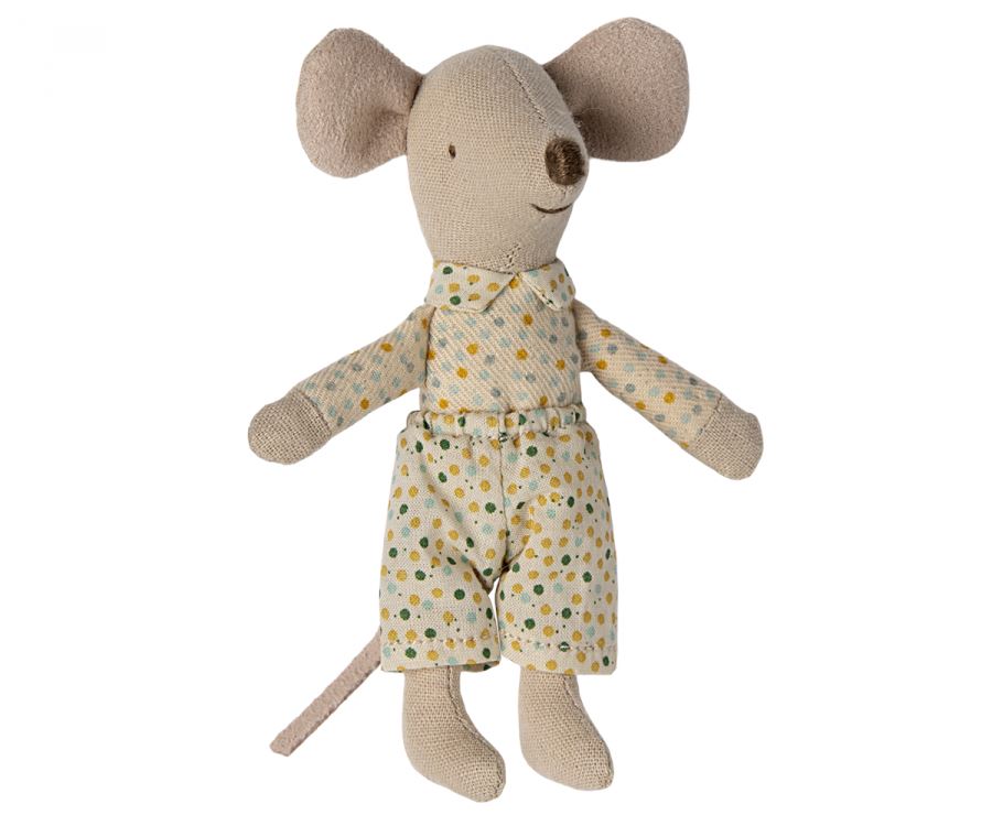 Little Brother Mouse-Polka Dot Outfit 196 TOYS CHILD Maileg 