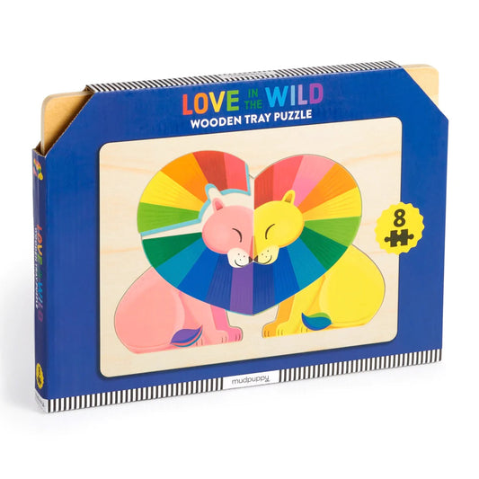 Love In The Wild Wood Puzzle 196 TOYS CHILD Mudpuppy 