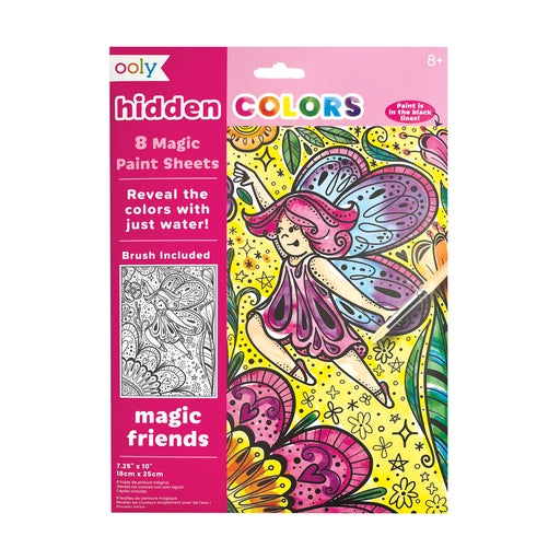 Magic Friends Hidden Color Paint Sheets 196 TOYS CHILD Ooly 