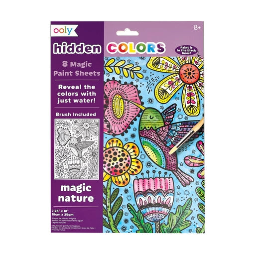 Magic Nature Hidden Color Paint Sheets 196 TOYS CHILD Ooly 
