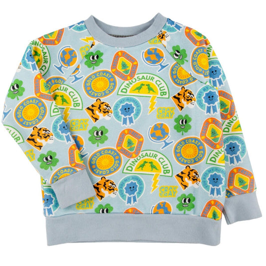 MIKI MIETTE BOYS Tops Dino Club Iggy Pullover Tops MIKI MIETTE 