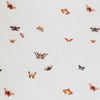 Butterfly pattern on a white background