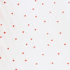 Red star pattern on a white background