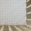 Gingham Luxe Crib Sheet