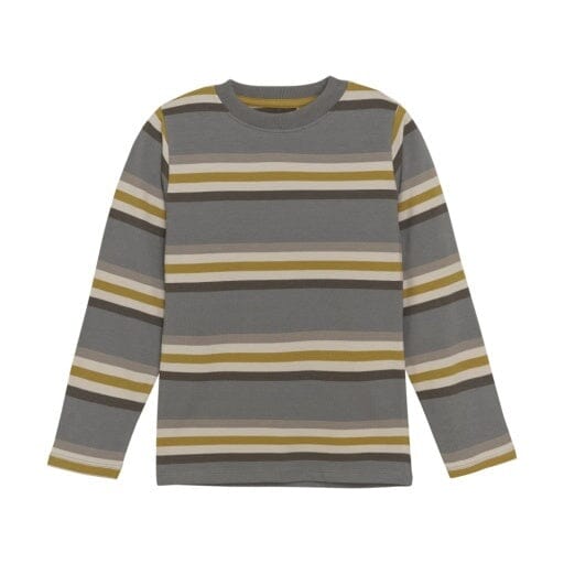 MINYMO BOYS Tops Gargoyle Stripe Top Tops MINYMO 