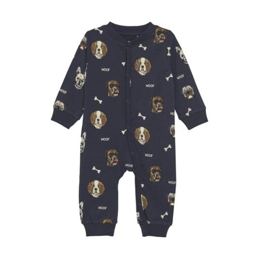 MINYMO MEN Baby Boys Rompers Navy Woof Romper Baby Boys Rompers MINYMO 