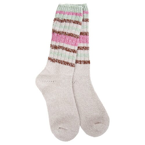 Mushroom Stripe Weekend Rag Socks 110 ACCESSORIES CHILD Worlds Softest Socks 